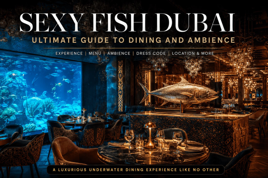 Sexy Fish Dubai Ultimate Dining and Ambience Guide