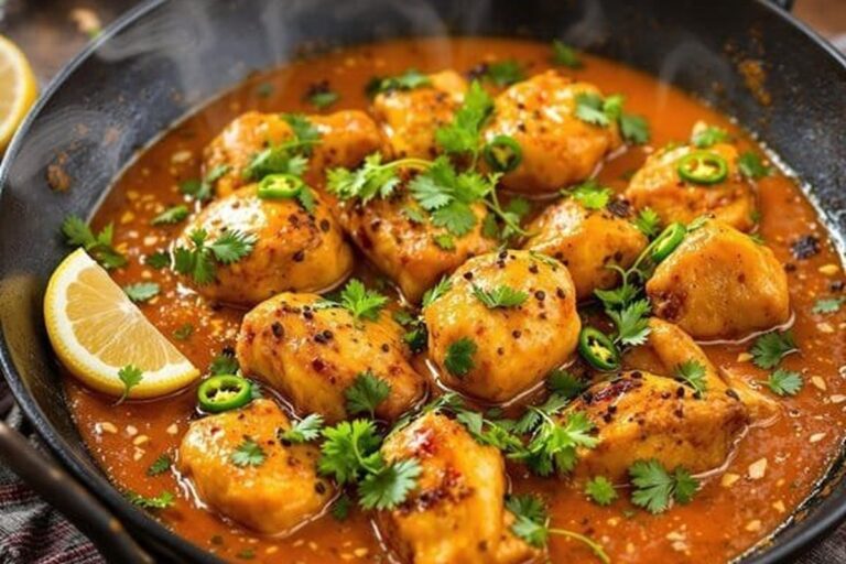 Best Pakistani restaurant in Dubai: chicken karahi and naan