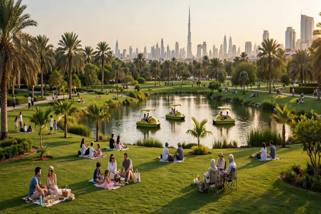 Public parks in Dubai featured image